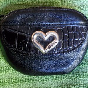 Brighton Change Purse in Black